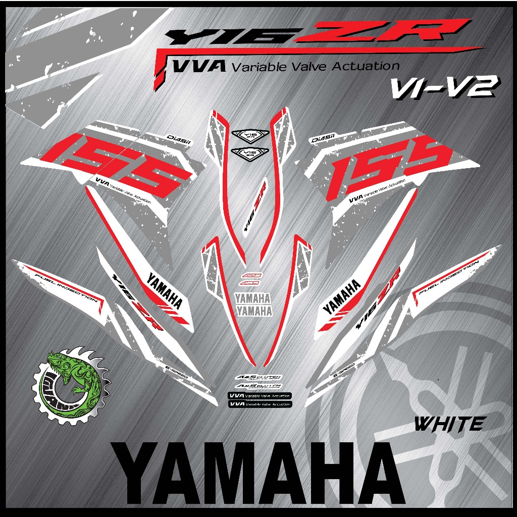 STRIPE MOTOR Yamaha Y16ZR/155 V1-V2 2024 CUSTOM STRIPE DESIGN (A-grade ...