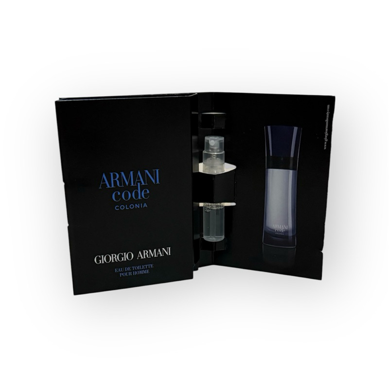 ARMANI CODE COLONIA EDT (W) VIAL 1.2 ML | Shopee Malaysia