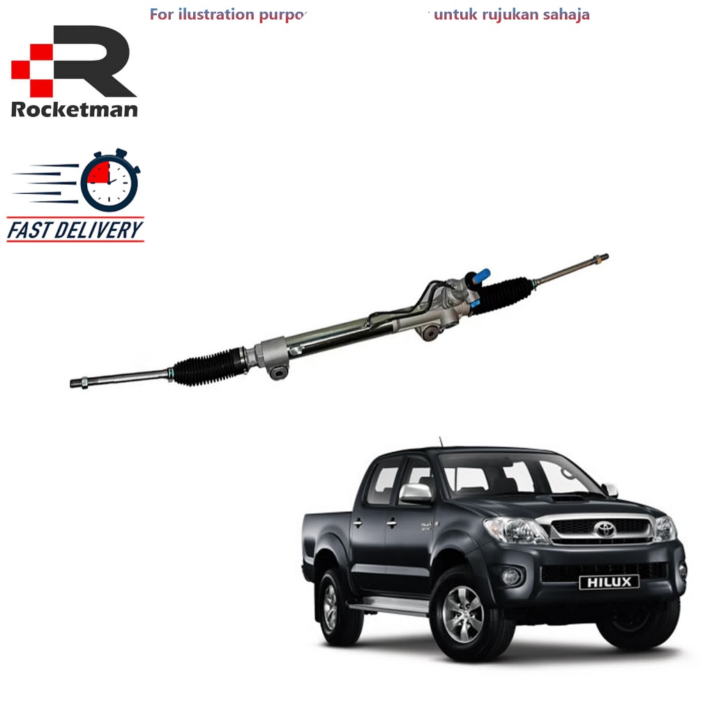 OEM STEERING RACK SET (NEW) TOYOTA HILUX KUN25 KUN26 2WD 4WD | Shopee ...