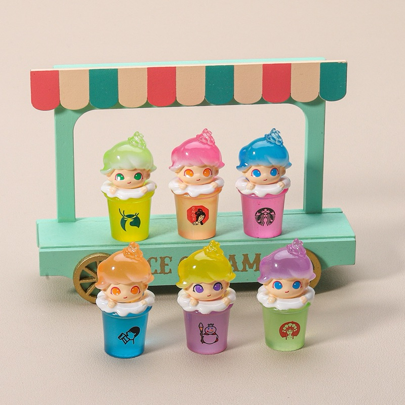 夜光Dimoo茶饮系列盲袋 Luminous Dimoo Drinks Series Blind Bag