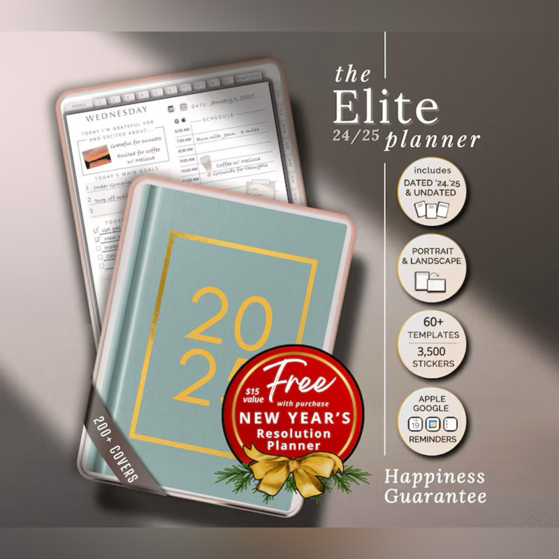 2025 Digital Planner - GoodNotes Template for iPad, Tablet & Phone ...