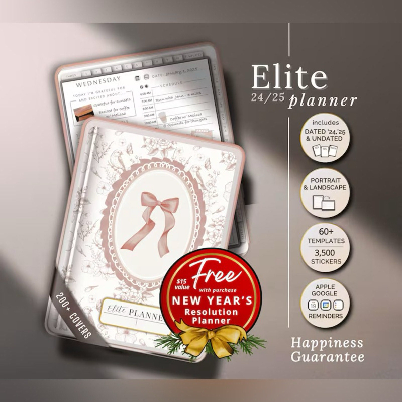 2025 Digital Planner - GoodNotes Template for iPad, Tablet & Phone ...