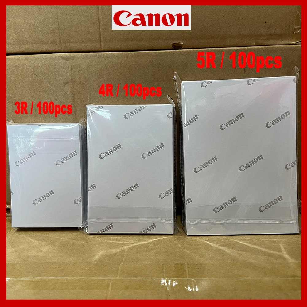 Canon GP-508 Glossy Photo Paper 3R / 4R / 5R Canon Glossy Photo Paper ...