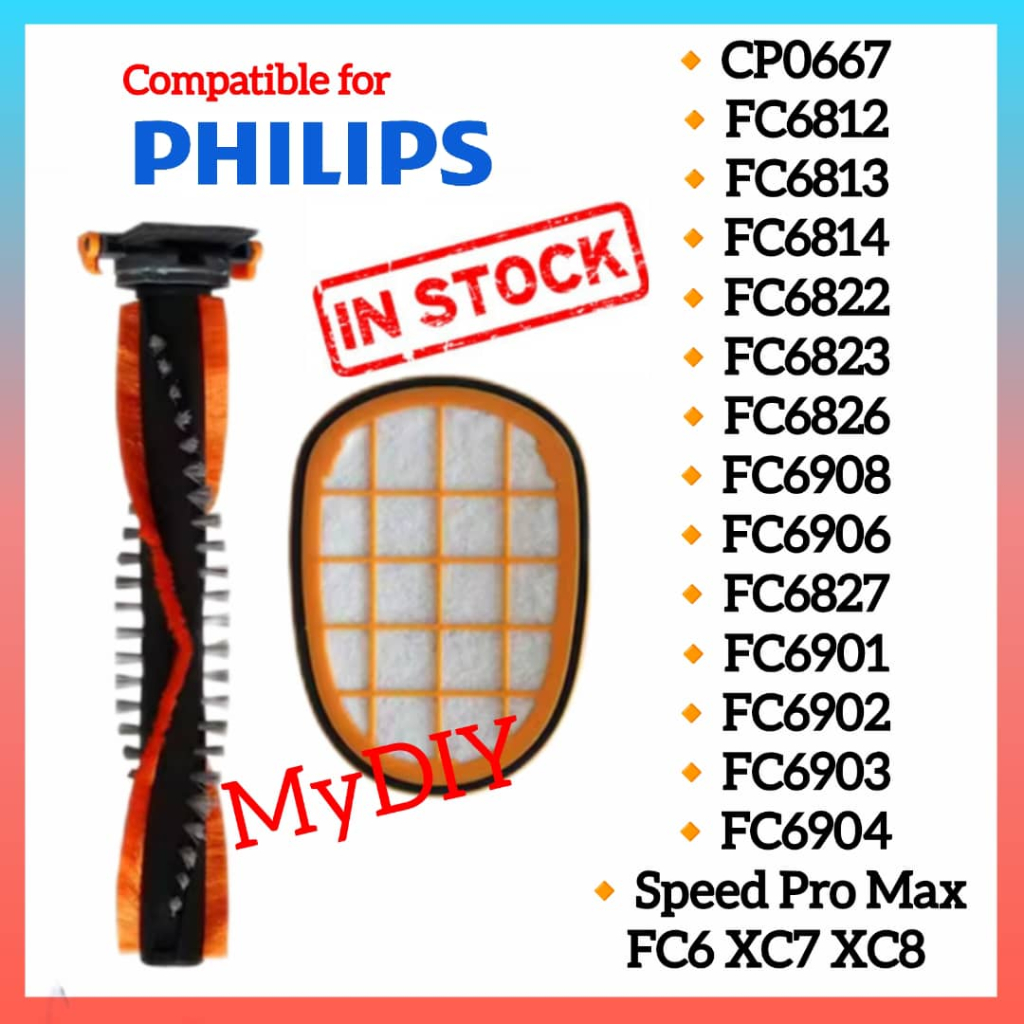Philips Tank CP0681 CP0681/01 filter for SpeedPro Max Aqua vacuum cleaner