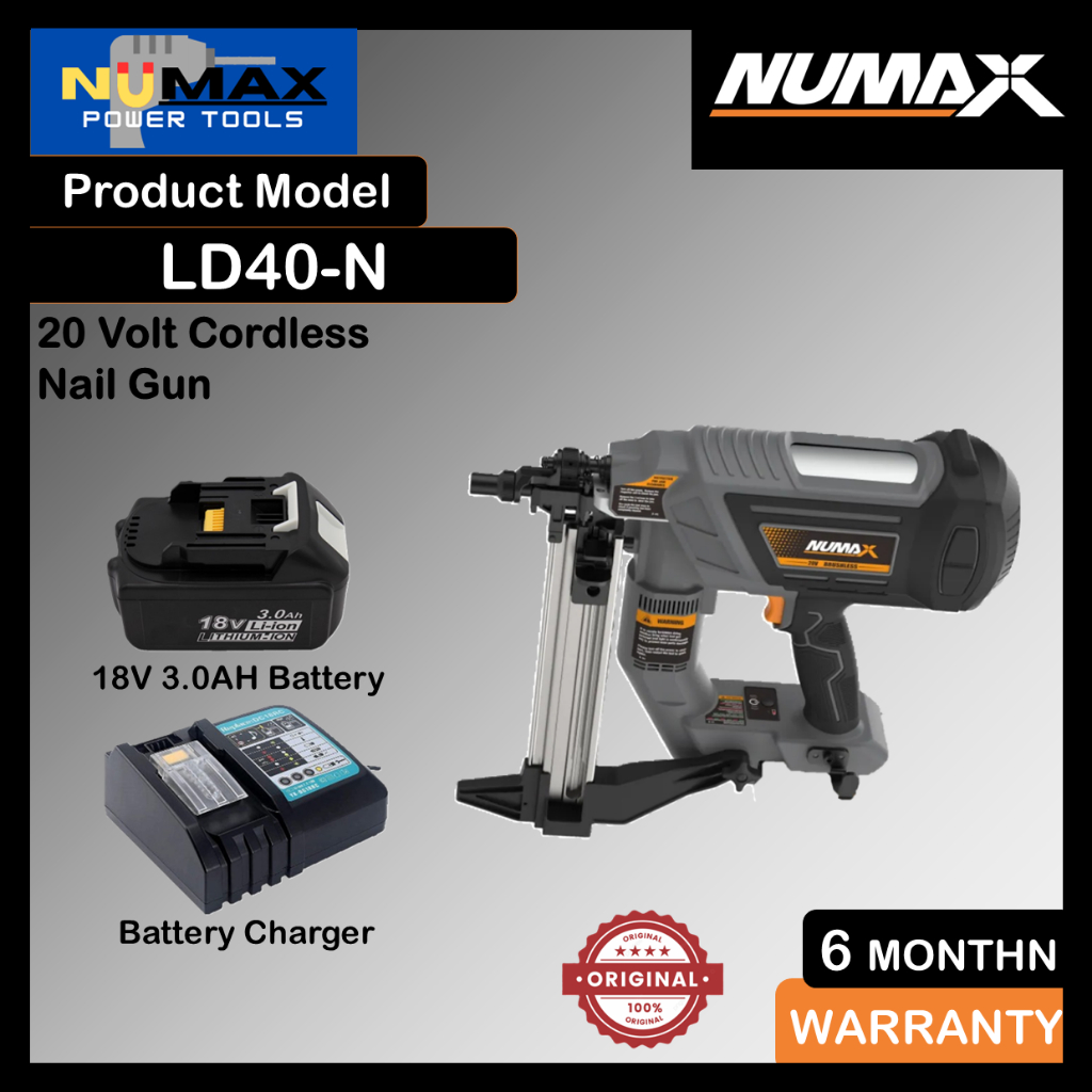 NUMAX LD40-N 20V Cordless Nail Gun | Shopee Malaysia