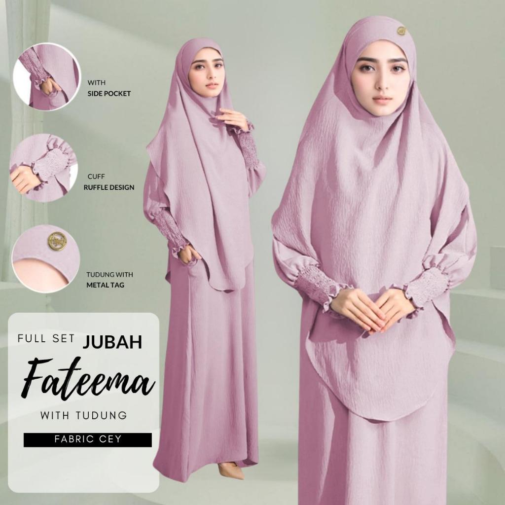 Hot Selling Latest Design Jubah Abaya Fateema With Tudung Sarung (full ...