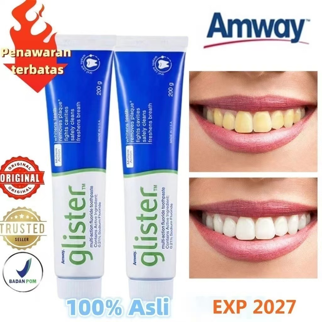 🔥READY STOCK🔥100% ORI Amway toothpaste original Toothpaste (200g ...