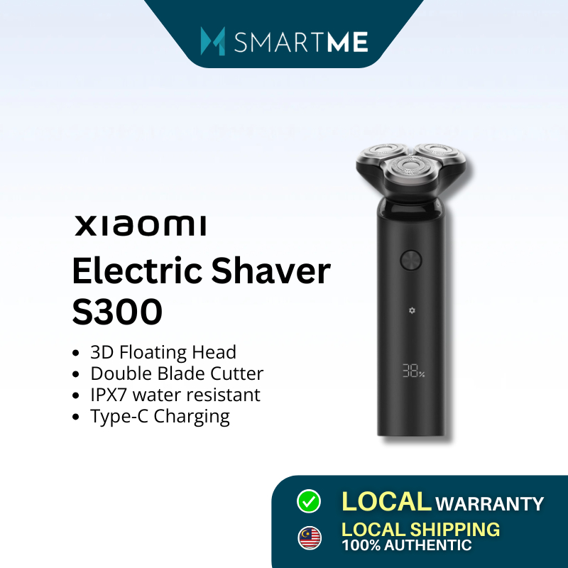 Xiaomi Mijia S300 Mi Electric Shaver Men Razor Beard Trimmer 3 Head ...