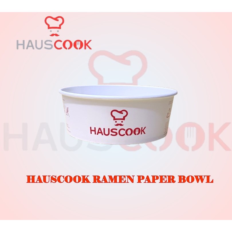 Récipients En Papier Pour Ramen HausCook - 300 Pièces, Pour Machines à Ramen à Induction, Neuf
