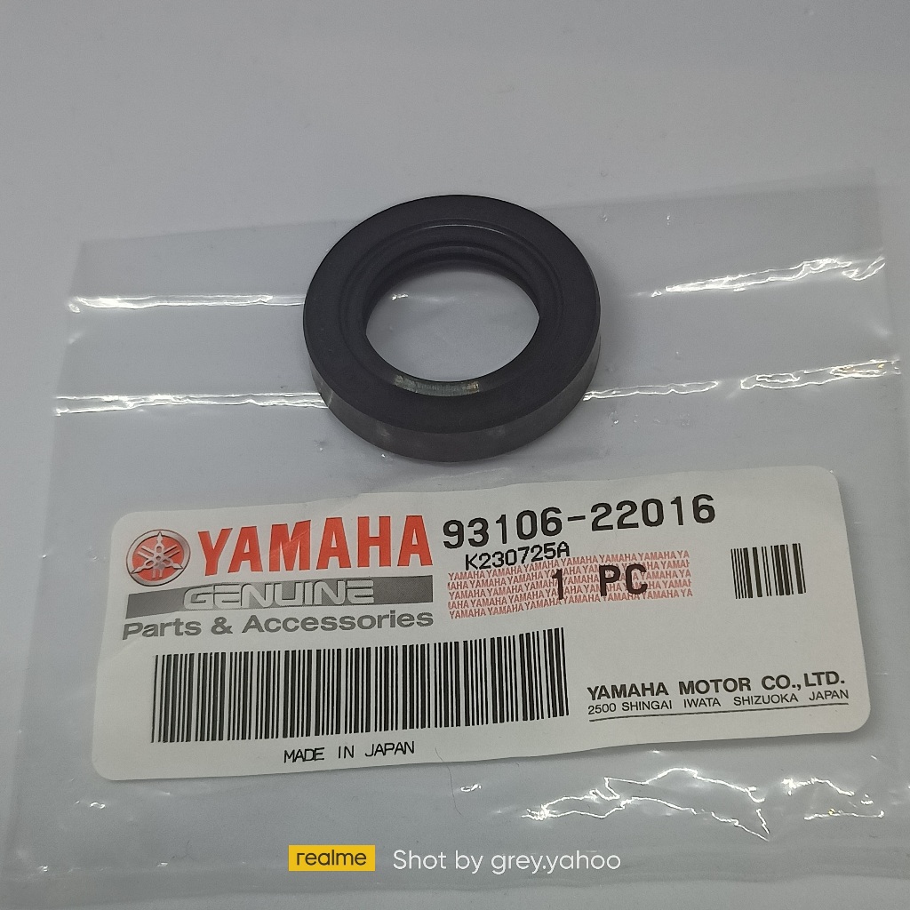 えむえむ Yamaha RXZ Oil Seal Original (93106-26005/93106-22016/93104-22018