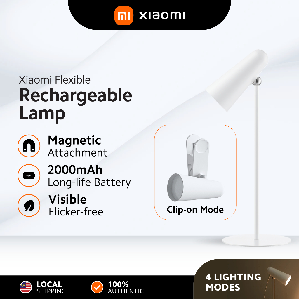 LAMPARA LEDXIAOMI FLEXIBLE RECHARGEABLE LAMP - miniatura 2