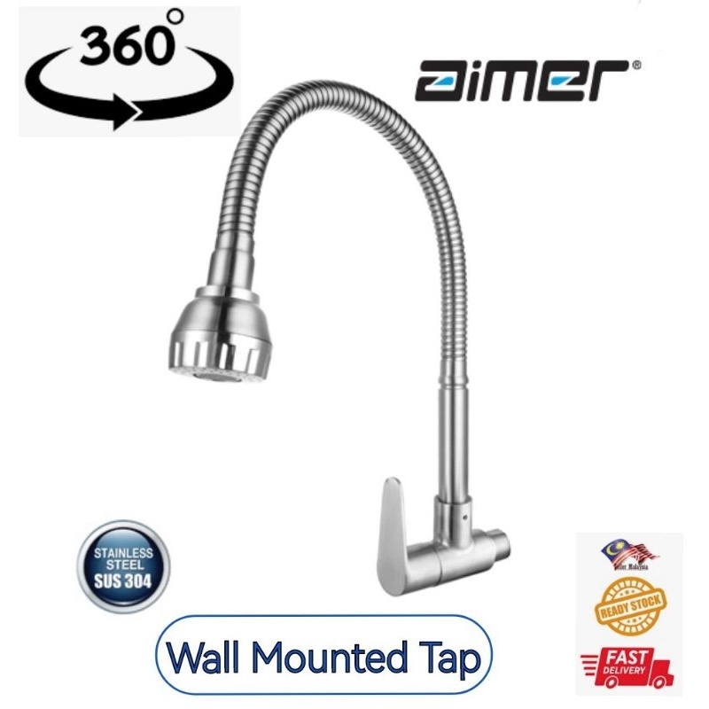 **Ready Stock** Aimer AMFC 8857H Heavy Duty Full Stainless Steel ...