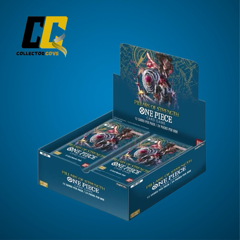 One Piece OP03 Booster Box English Pillar of Strength Trading Card Game ...