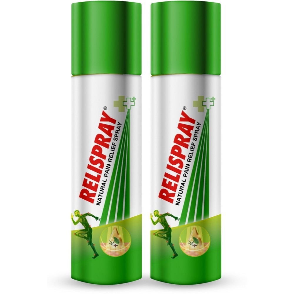 Relispray Pain Relief Spray 75g Ethyl Chloride EC Spray 100ml Relief of ...
