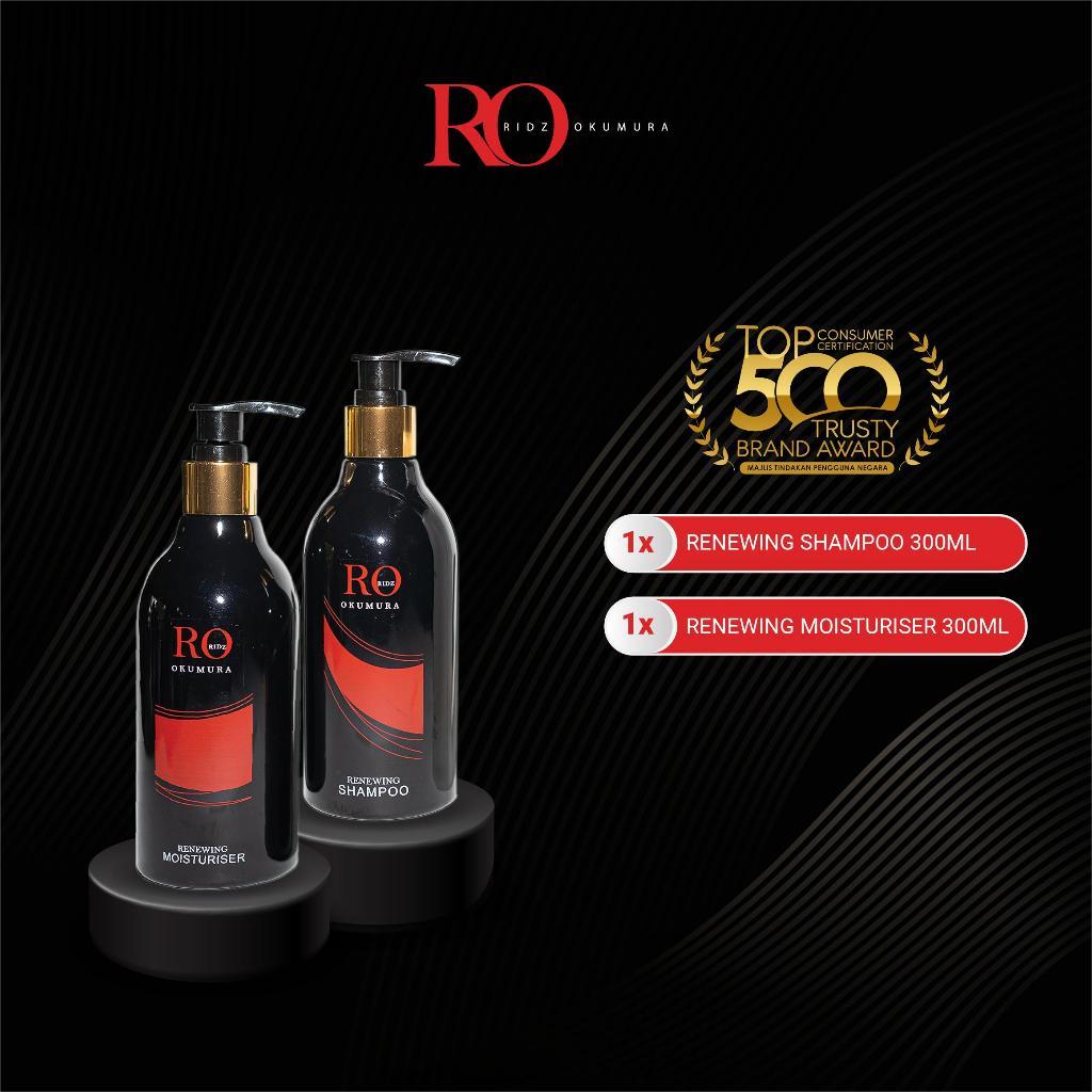 Ridz Okumura Combo Set - Shampoo & Moisturizer - For Hair & Scalp ...
