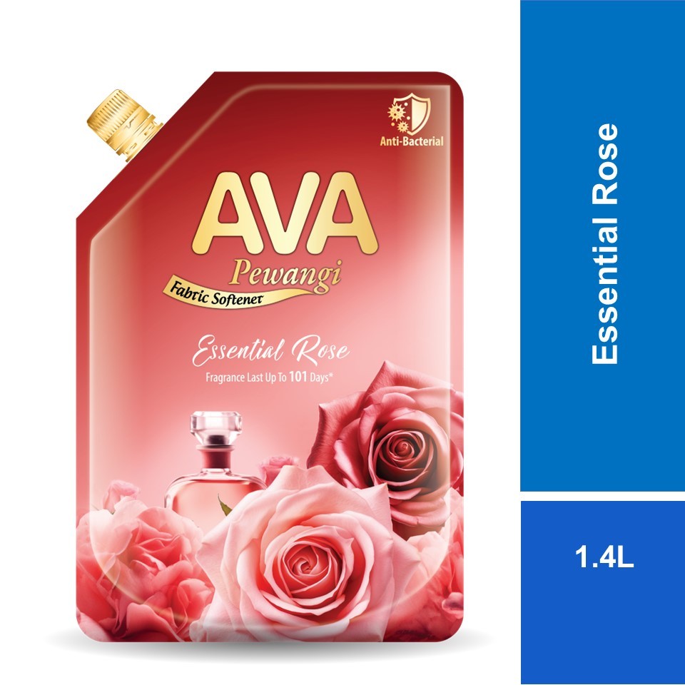 AVA Pewangi Fabric Softener Essential Rose 1.4L | Shopee Malaysia