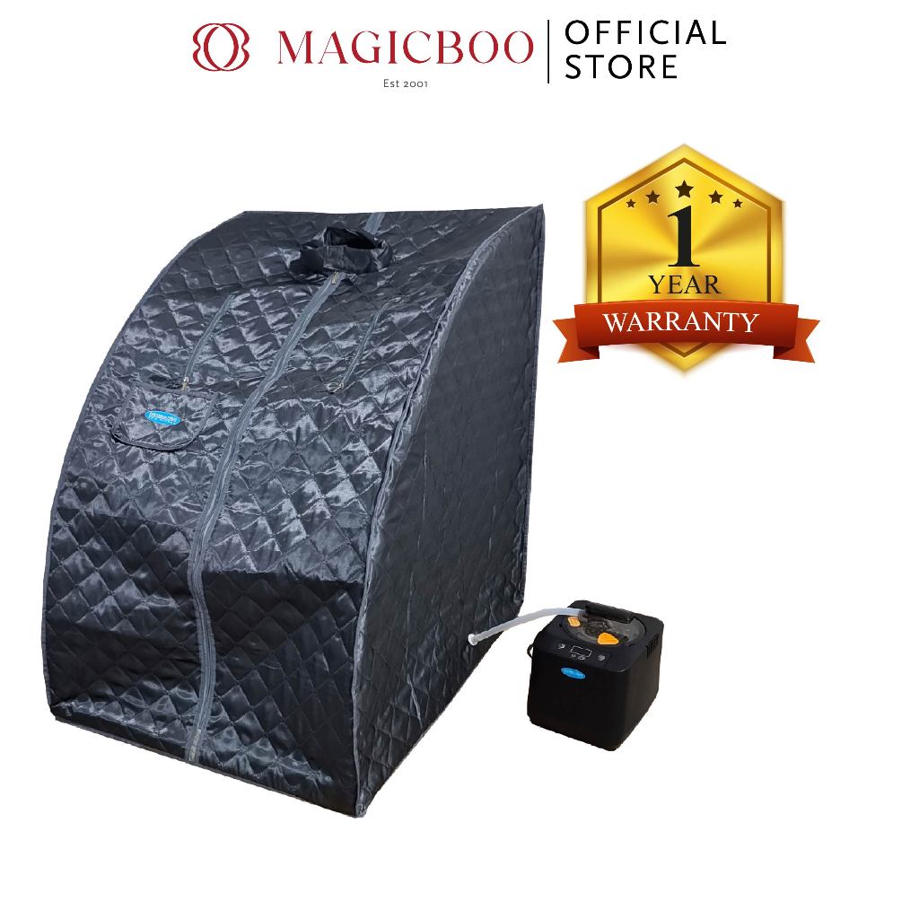 Magicboo SPA-6061 Portable Slim Steam Sauna Space (Black) | Shopee Malaysia