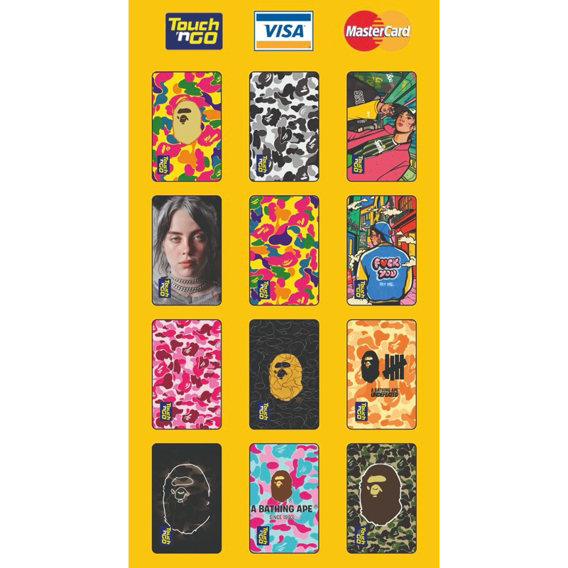 TOUCH N GO / ATM CARD STICKER | Shopee Malaysia