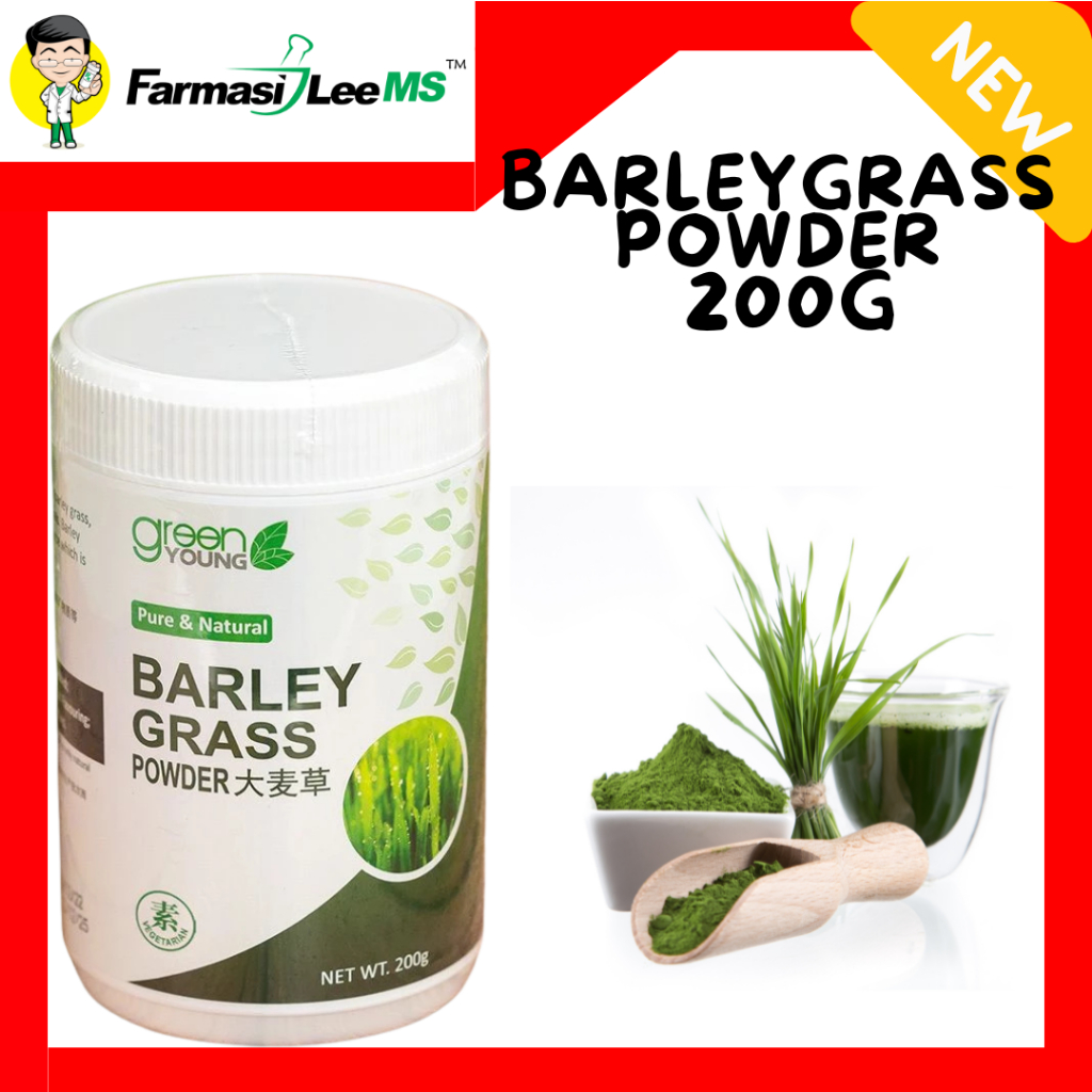 BARLEY GRASS POWDER 200G (EXP 02/2027) | Shopee Malaysia