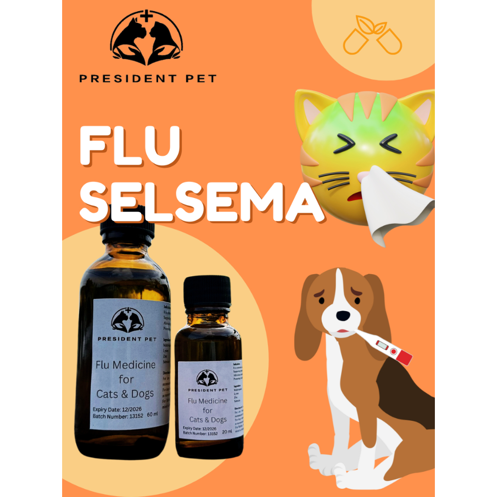 [President Pet] Selsema Flu Relief Appetite Booster General Health ...