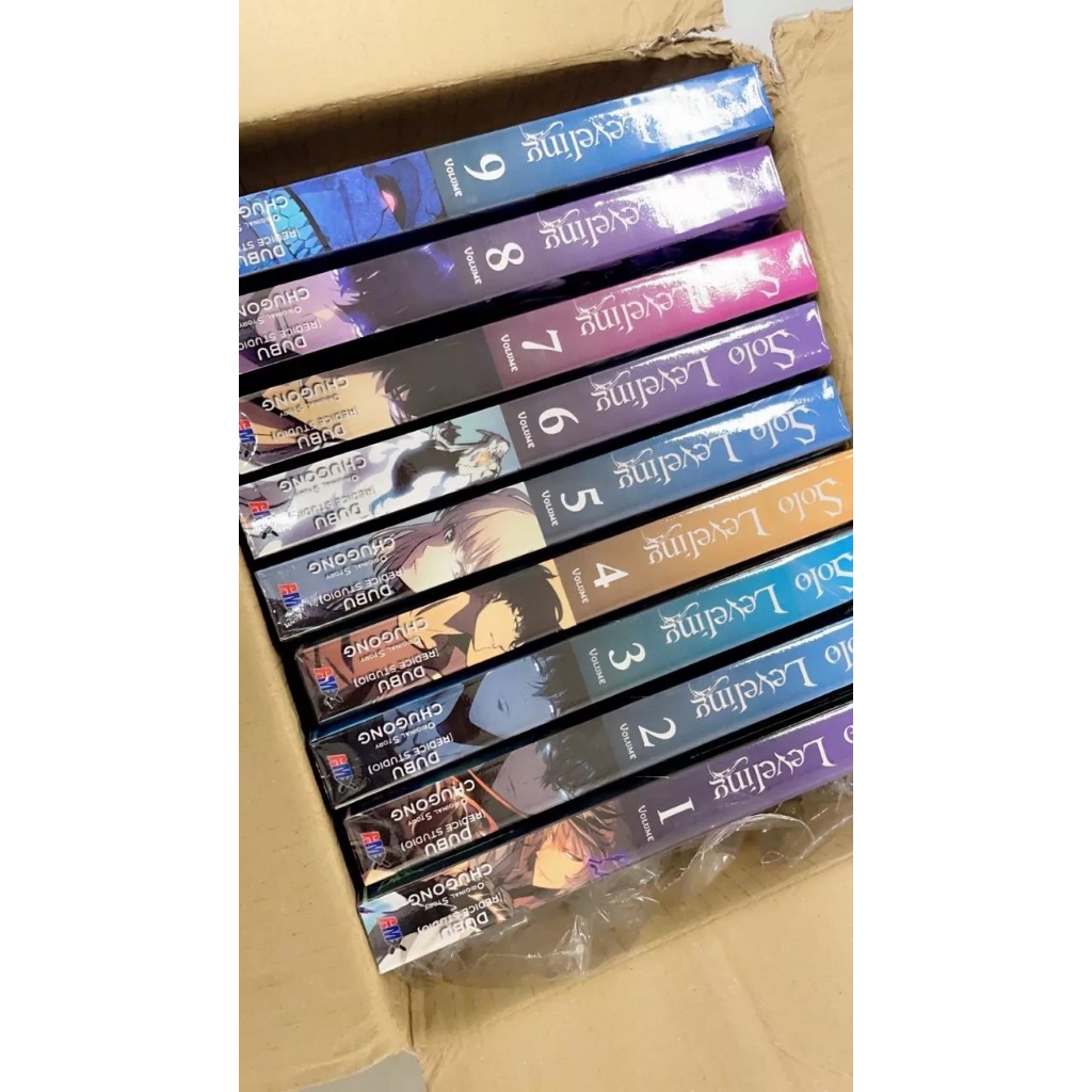 Solo Leveling English Vol 01 11 Full Set Shopee Malaysia