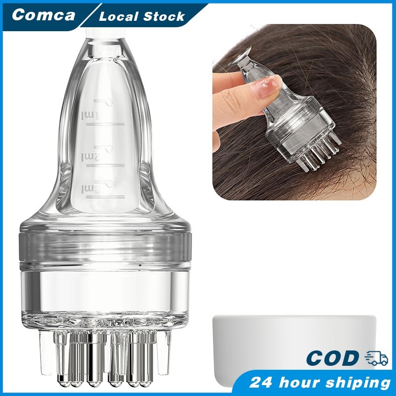 Scalp Applicator Liquid Comb / Clear Hair Growth Liquid Massager / Hair ...