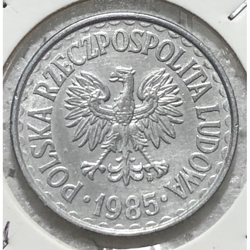 ( Currency ) 1 Zt 1985 / Poland ( Polska Rzeczpospolita Ludowa ...