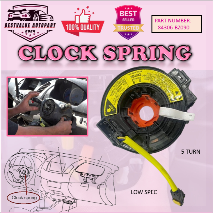 💫MALAYSIA READY STOCK💫PERODUA MYVI LAGI BEST ALZA AXIA LOW SPEC CLOCK ...