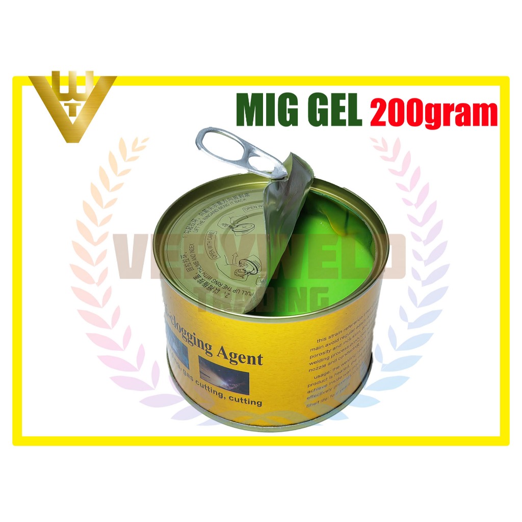 VERYWELD GEL PERLINDUNGAN MUNCUNG MIG / Welding MIG Nozzle Gel Cleaner ...