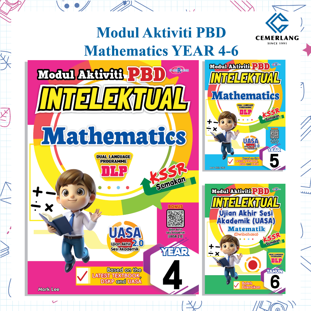 Modul Aktiviti PBD Intelektual Mathematics [ 2 in 1 ] （Year 4-6 ...