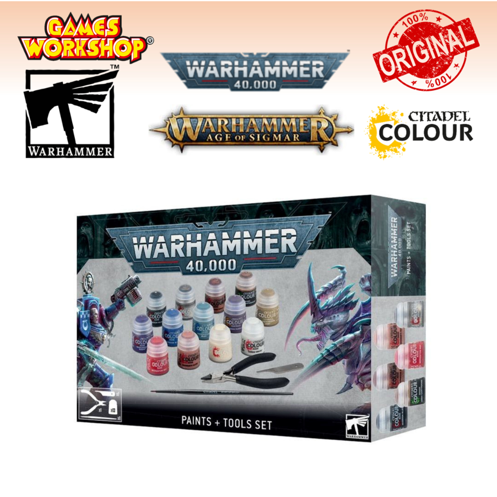 Warhammer 40000: 60-12 Paints and Tools Warhammer 40K Games Workshop ...