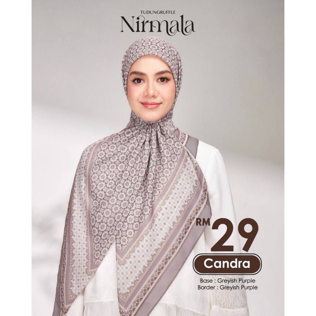 Tudung Ruffle New Released Nirmala | Akasia X Tv3