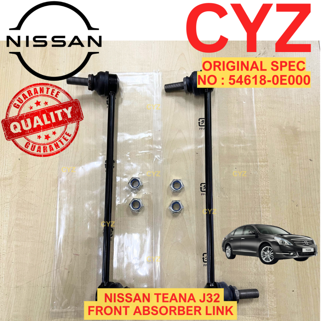 (1 PAIR) Front Rear Absorber Link / Stabilizer Link NISSAN TEANA J32 ...