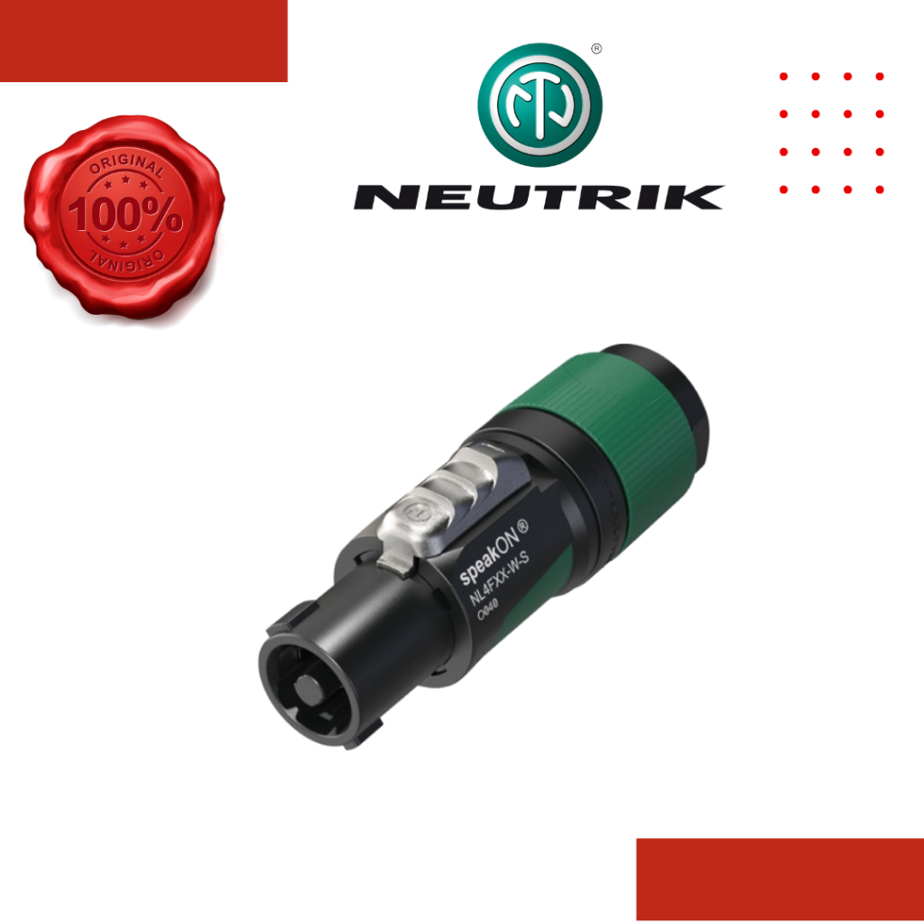 NL4FXX-W-L NEUTRIK, Connettore Audio Per Altoparlante, SpeakON - Foto 9