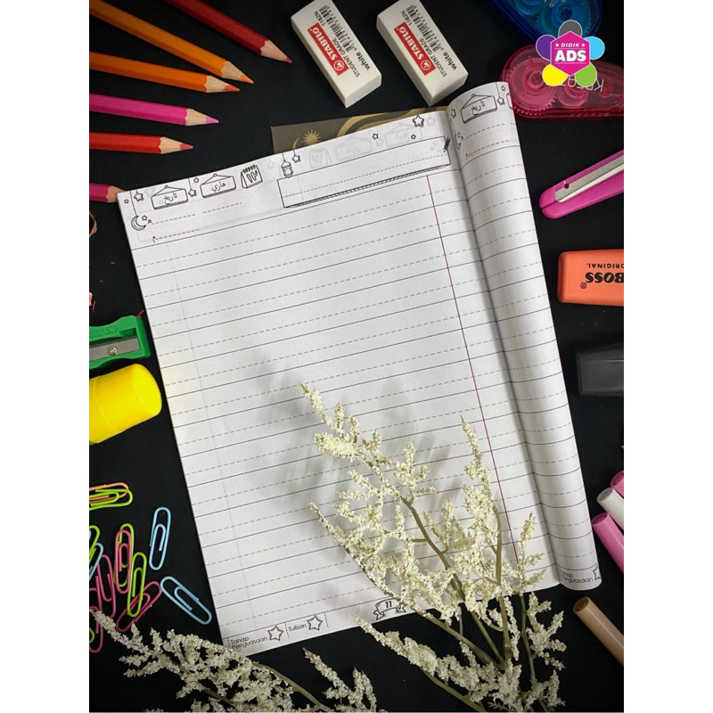 Buku tulis kosong jawi & arab (readystock) | Shopee Malaysia