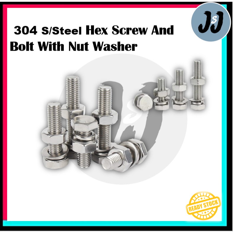 OTOTEC 20 Sets BSF Nut & Washer Kit – 5/16" 304 Stainless Steel, Compatible With Austin Seven Cylinder Head (British Fine Thread)