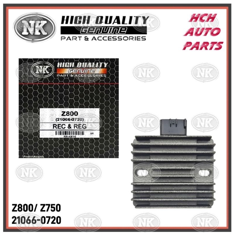 RECTIFIER & REGULATOR - KAWASAKI - Z800/ Z750 - 21066-0720 (NK ...