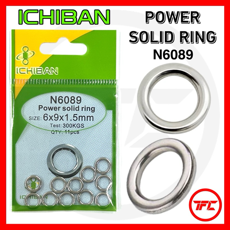 Anneaux Pêche Kahara Solid Rings Inox – Lot De 10, Taille 8, Résistance 360kg (neufs)