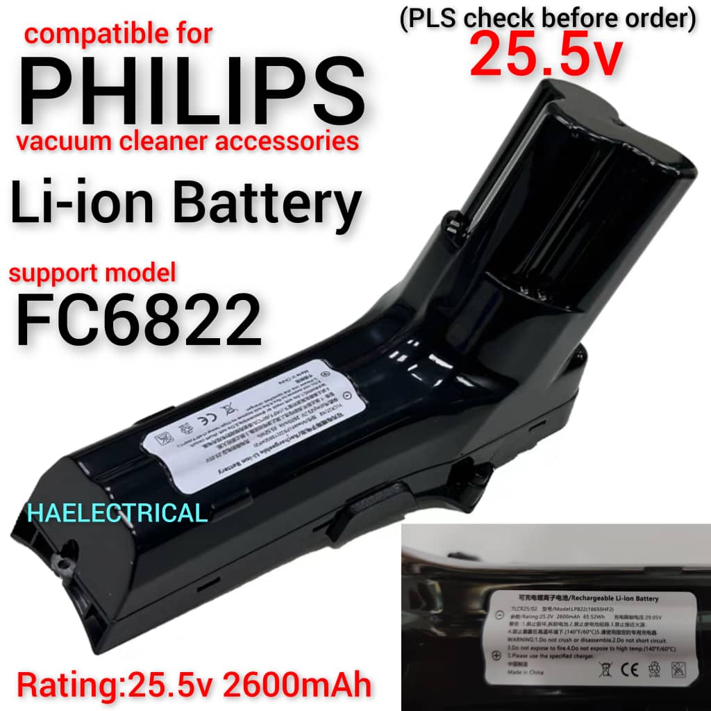 Philips SpeedPro Max, SpeedPro Max Aqua - Battery 18650HE2 Li-Ion 25.2V 2400mAh - Foto 4