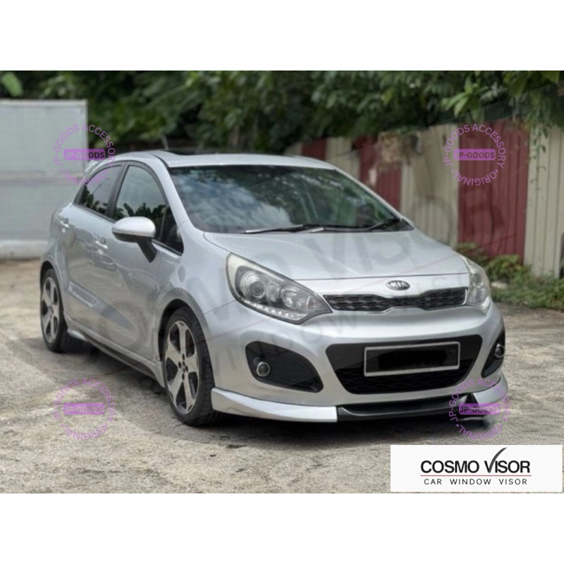 Kia Rio (UB) / Pride / K2 Hatchback 2013 2014 2015 2016 2017 Door Visor ...