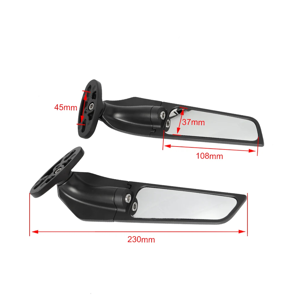 YAMAHA R15 R25 V2 HONDA CBR KAWASAKI NINJA 250 300 400 650 REAR VIEW ...