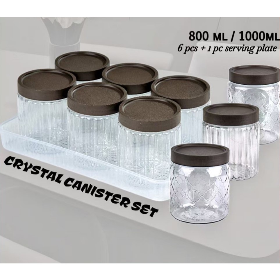 6pcs Bekas Kuih Raya Set 800ml / 1000ml / Cookies Container Set/ Bekas ...