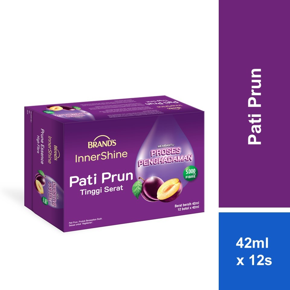 BRAND'S InnerShine Prune Essence with Vit E (12 x 42ml) | Shopee Malaysia