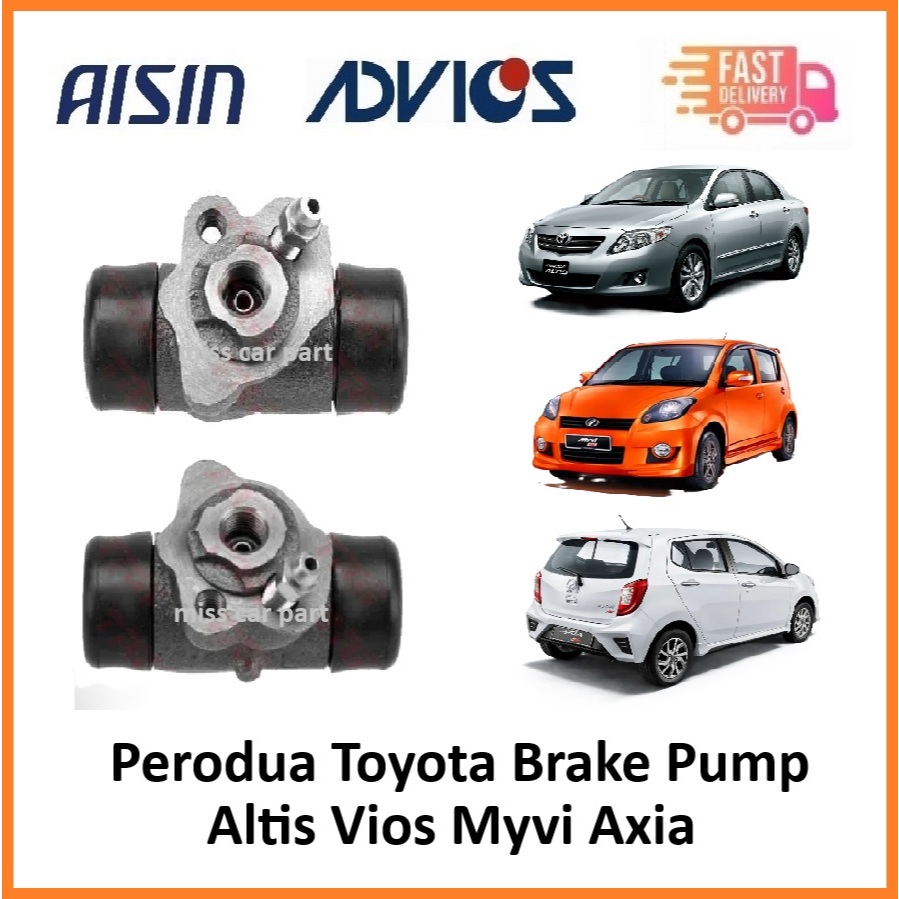 Aisin Advios Perodua Myvi Axia Toyota Altis Vios Rear Brake Pump Assy ...