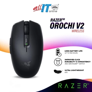 Razer Orochi V2 Mobile Wireless Gaming Mouse | Ultra Lightweight | 2 Wireless Mode