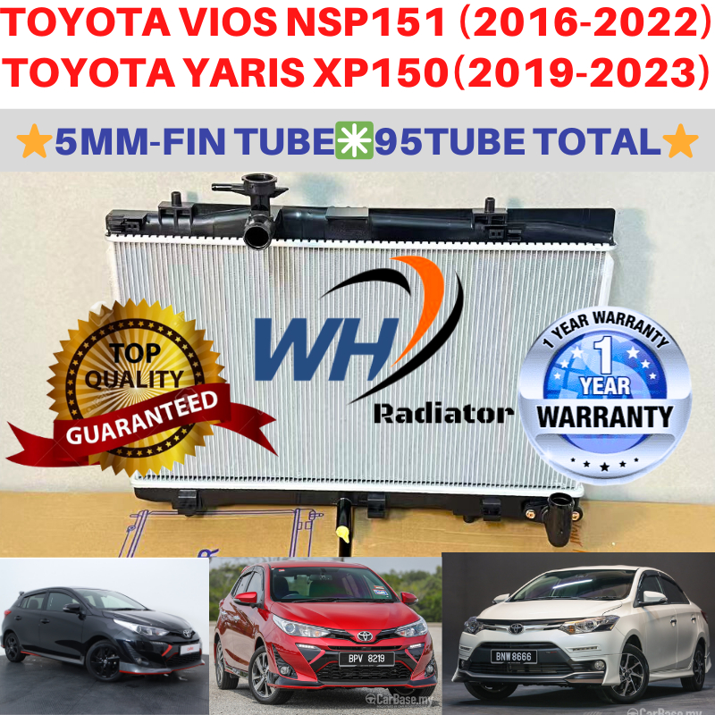 TOYOTA VIOS NSP151 (2016-2022) / YARIS XP150 (2019-2023) TOP QUALITY ...