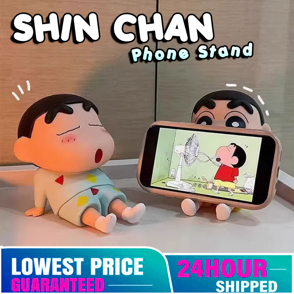 Shin Chan Mini Hand Phone Holder Universal Office Table Mobile