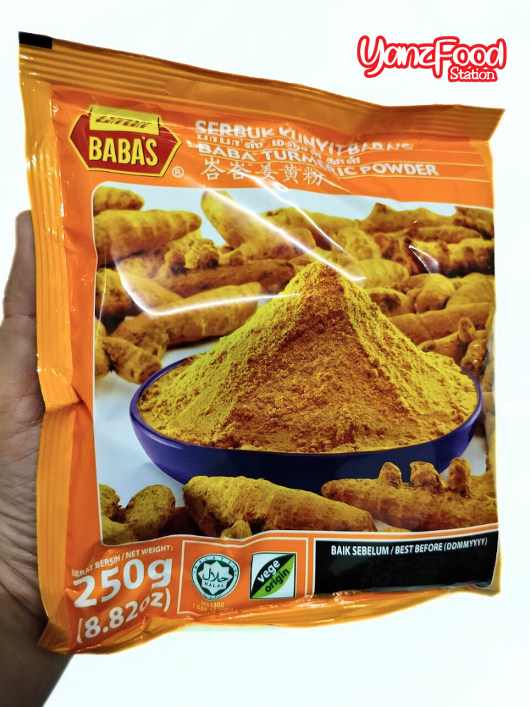 BABAS Serbuk Kunyit Tumeric Powder 250g | Shopee Malaysia