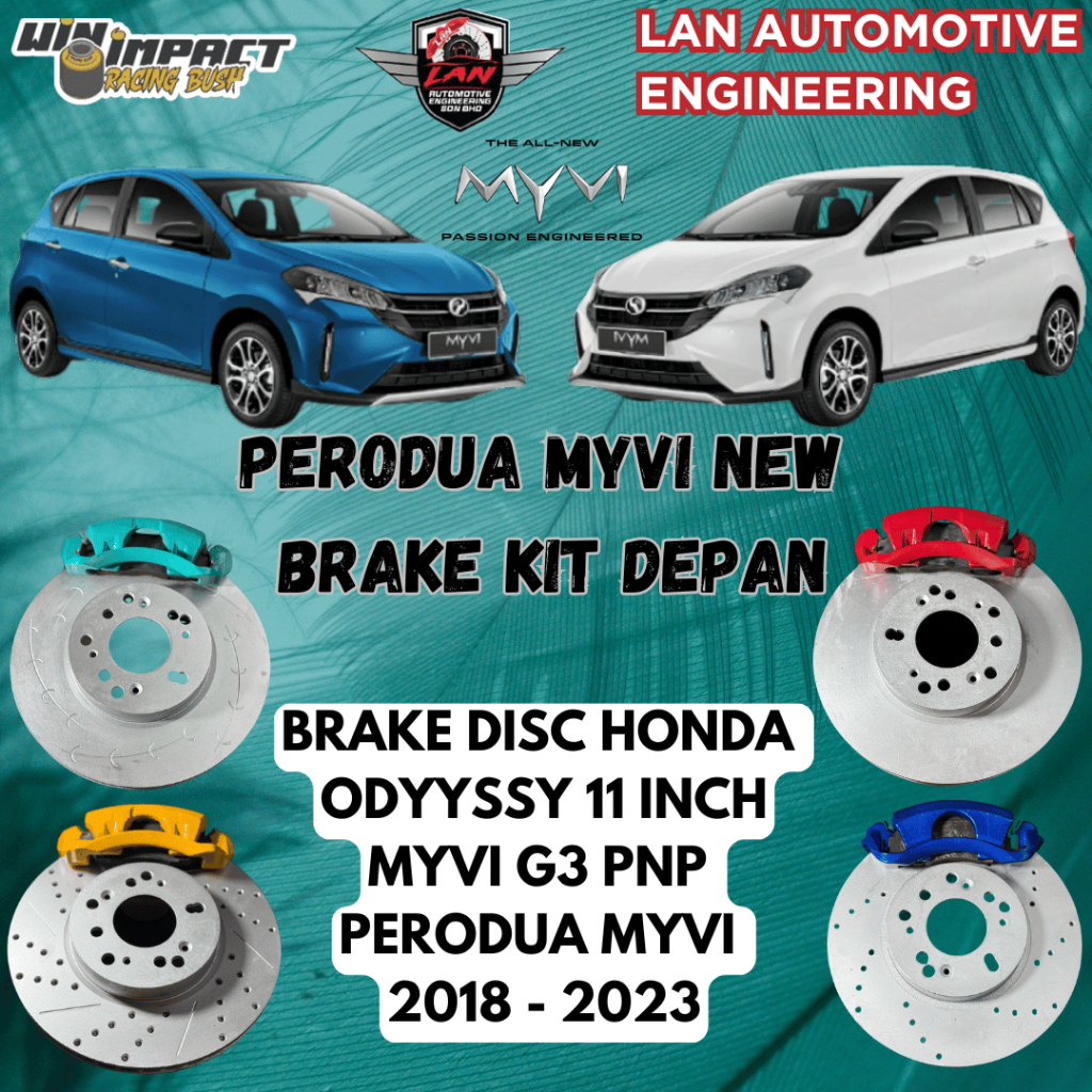 PERODUA MYVI BARU GEN 3 DISK BREAK BIG WITH CALLIPER READY STOCK ...