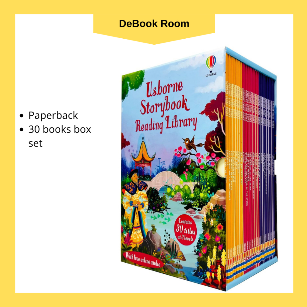 Usborne Storybook Reading Library 30 Books Box Set | Shopee Malaysia